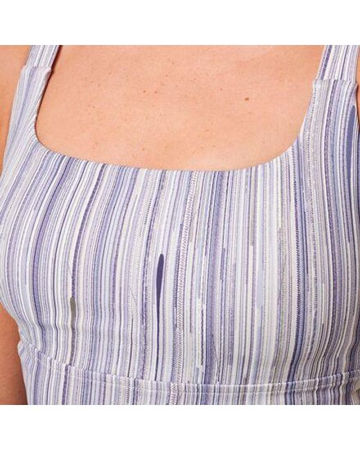 Travis Mathew Purple Moveknit Resilience Tank