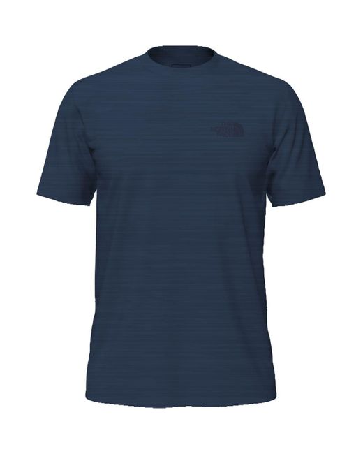 The North Face Blue Short-Sleeve Tri-Blend T-Shirt