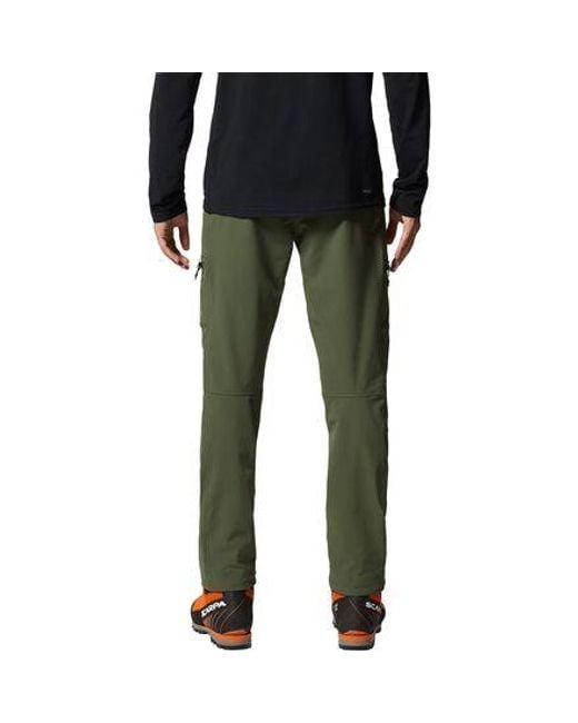 Mountain Hardwear Green Chockstone Alpine Pant for men