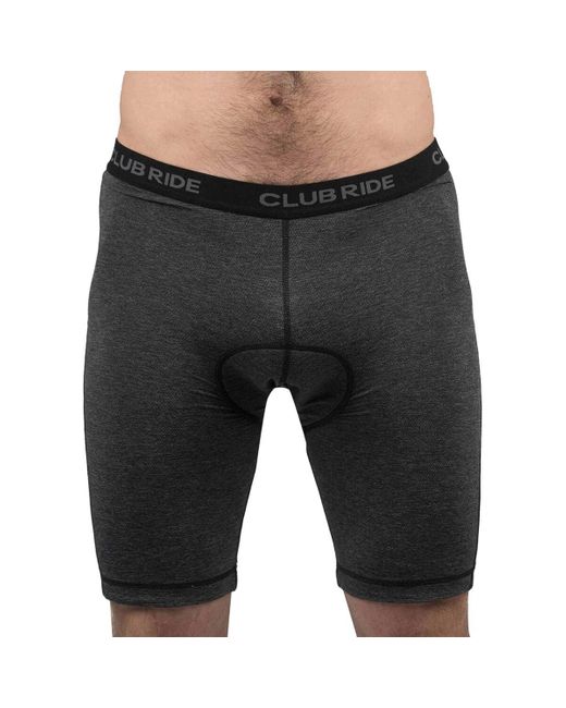 Club Ride Apparel Black Woodchuck Short for men