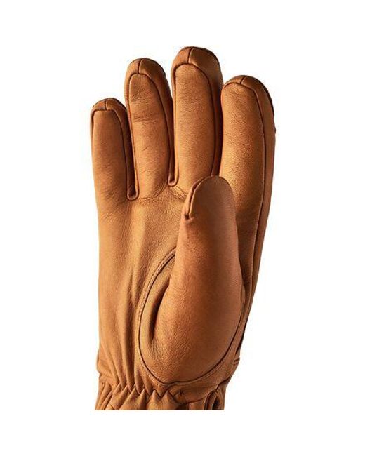 Hestra Brown Idre Wool Glove