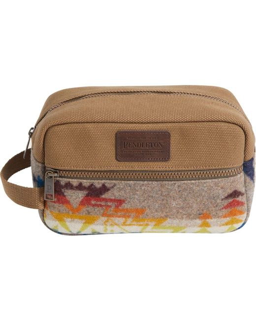 Pendleton Brown Carryall Pouch