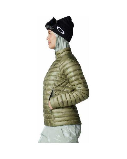 Mountain Hardwear Green Ghost Whisperer Down Jacket