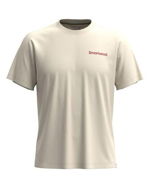 Smartwool White Serotonin River Graphic Short-Sleeve T-Shirt for men