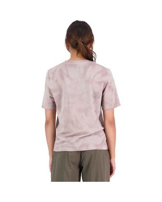 Mons Royale Purple Icon Short-Sleeve Dyed T-Shirt