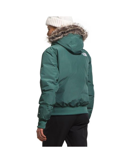 The North Face Arctic Bomber Jacket in Green | Lyst