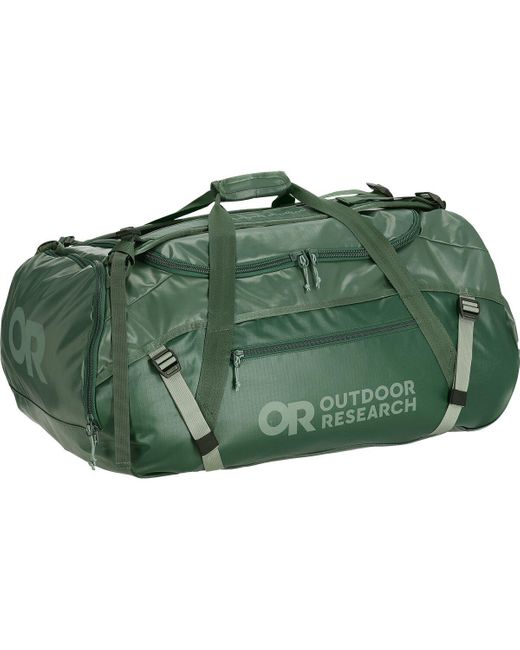 Outdoor Research Green Carryout Duffel 80L for men