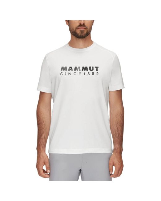 Mammut Trovat T-shirt in White for Men | Lyst