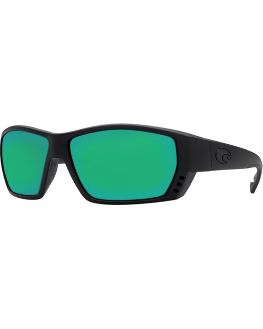 Costa Green Tuna Alley 580G Polarized Sunglasses Blackout Frame/ Mirror 580G for men