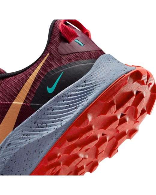 Nike Pegasus Trail 3 Running Shoe in Red for Men | Lyst
