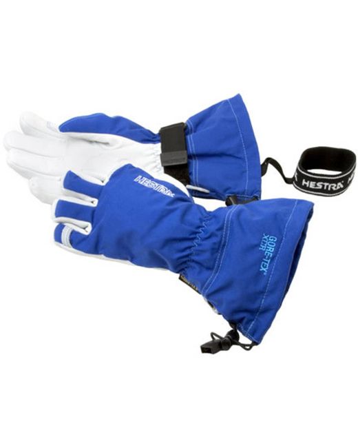 Hestra Blue Army Leather Gore-Tex Glove