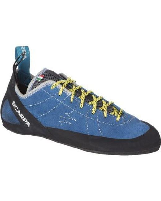 SCARPA Blue Helix Climbing Shoe Hyper for men