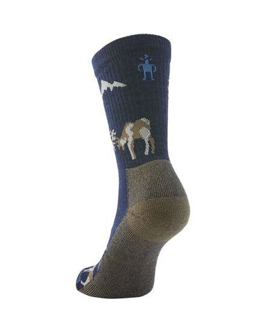 Smartwool Black Everyday Horns Clash Crew Sock