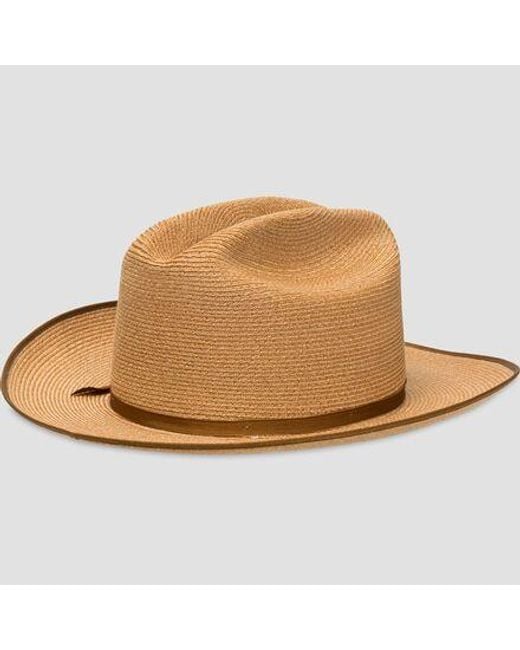 Stetson Brown Open Road Hemp Straw Hat