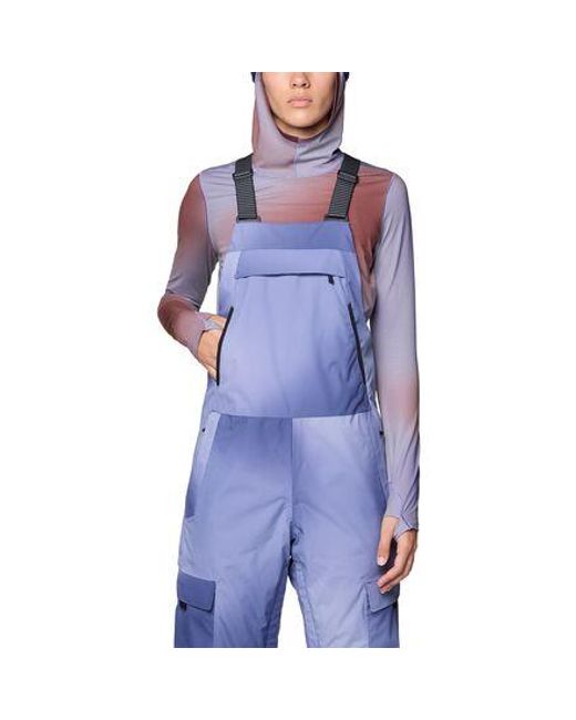 Mountain Hardwear Blue Firefall Bib Pant