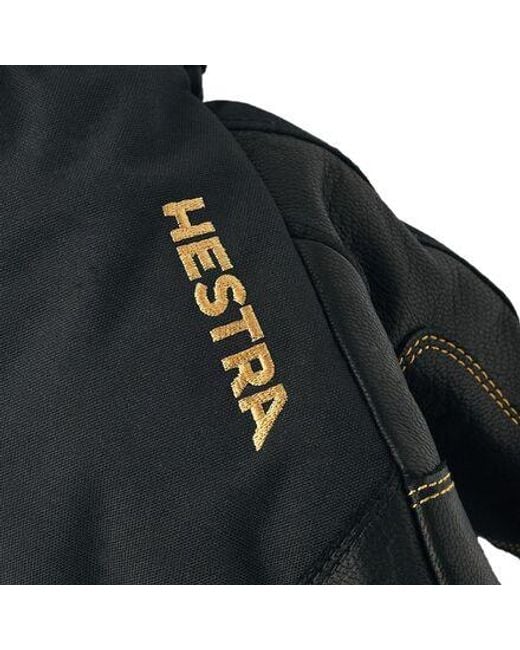 Hestra Black Army Leather Gore-Tex Glove