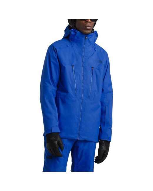 The North Face Blue Thermoball Eco Snow Triclimate Jacket for men