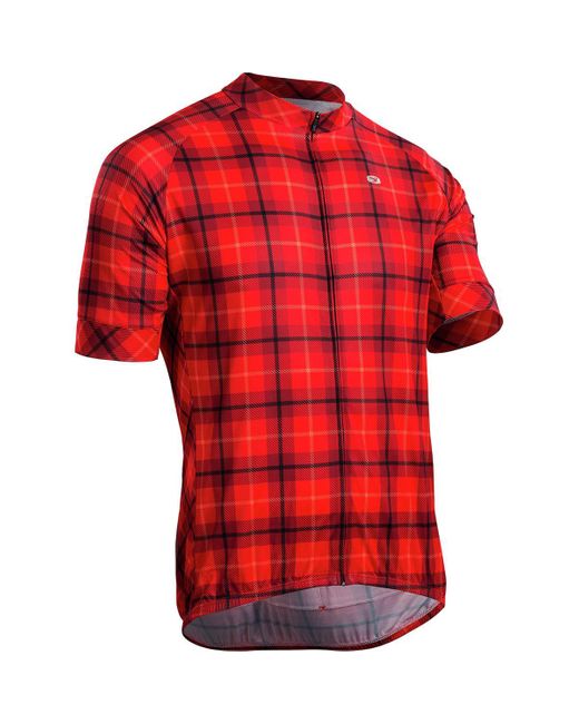 Sugoi Red Evolution Zap Short-Sleeve Jersey for men