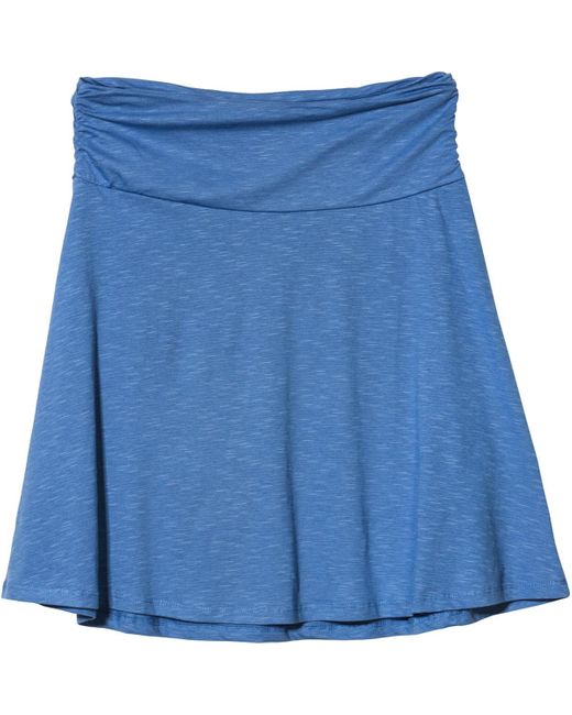 Toad&Co Blue Chaka Skirt