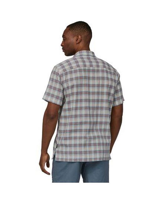 Patagonia Brown A/C Short-Sleeve Shirt for men