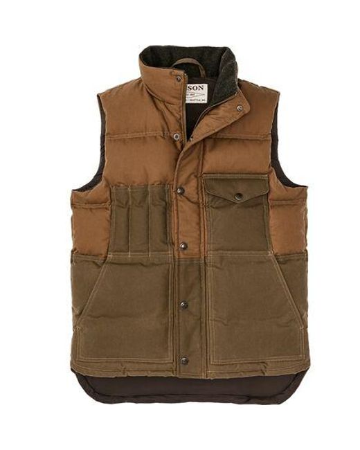 Filson Multicolor Down Cruiser Vest for men