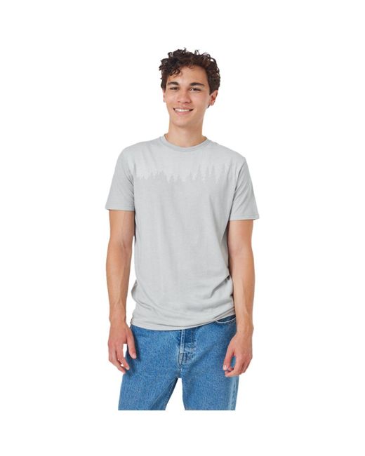 Tentree Blue Juniper T-Shirt for men