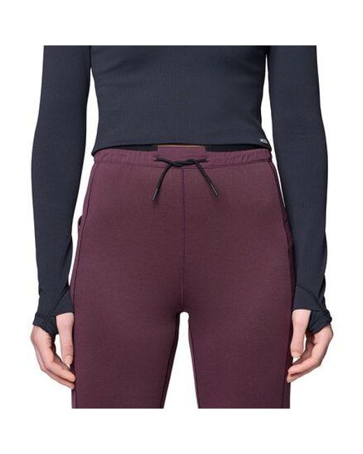 Mountain Hardwear Purple Up First Tech Fleece Pant