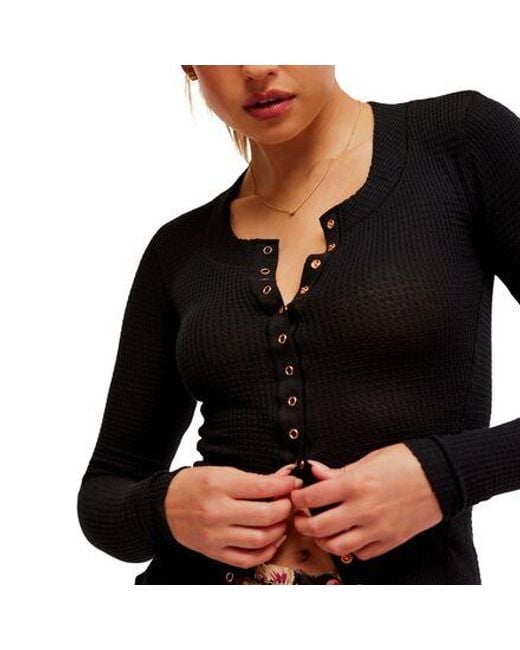 Free People Black Going Places Cardi