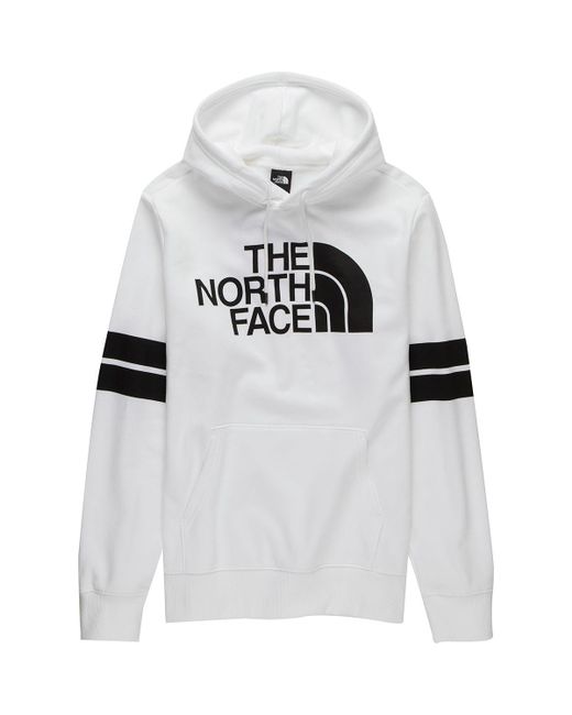 The North Face White Collegiate Pullover Hoodie for men