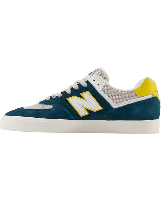 New Balance Numeric 574v Shoe in Blue for Men | Lyst