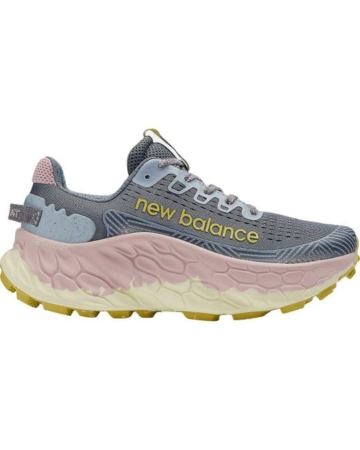 New Balance Gray Fresh Foam X More Trail V3 Running Shoe