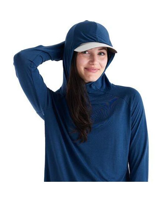 Free Fly Blue Lightweight Ii Hoodie
