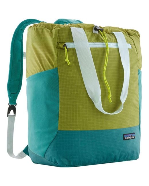 Patagonia Green Ultralight Black Hole 27l Tote Pack for men