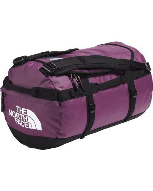 The North Face Purple Base Camp S 50L Duffel Bag Currant/Tnf for men