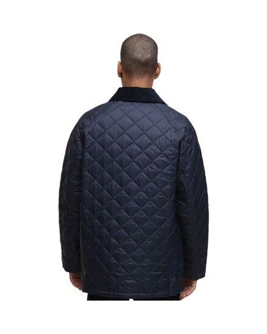 Barbour Blue Essential Bedale Quilted Jacket