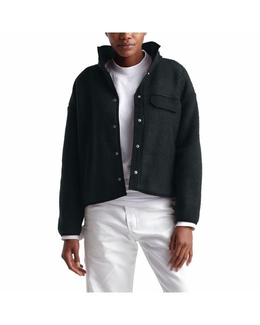 the north face cragmont fleece jacket black