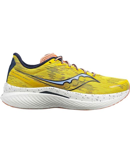 Saucony Yellow Endorphin Speed 3 Running Shoe