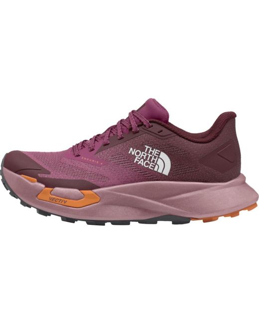 The North Face Purple Vectiv Enduris 4 Trail Running Shoe