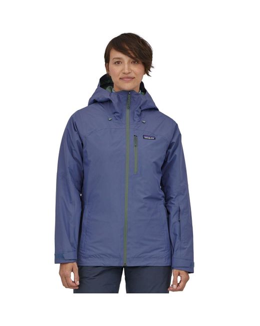 Patagonia Insulated Powder Town Jacket in Blue | Lyst