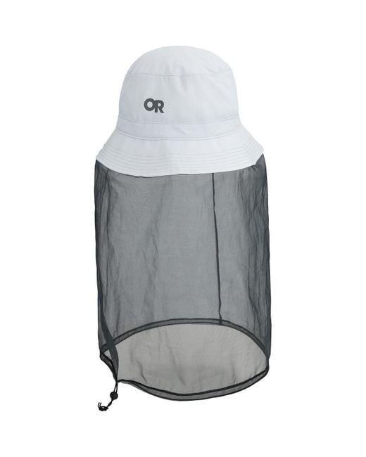 Outdoor Research Gray Bug Bucket Hat