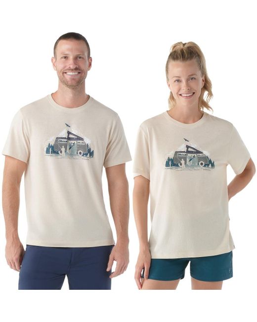 Smartwool White River Van Graphic Short-sleeve T-shirt for men