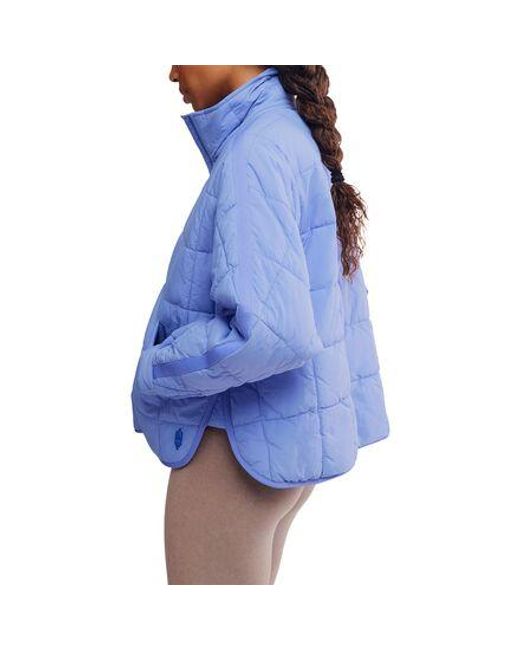 Fp Movement Blue Pippa Packable Puffer Jacket