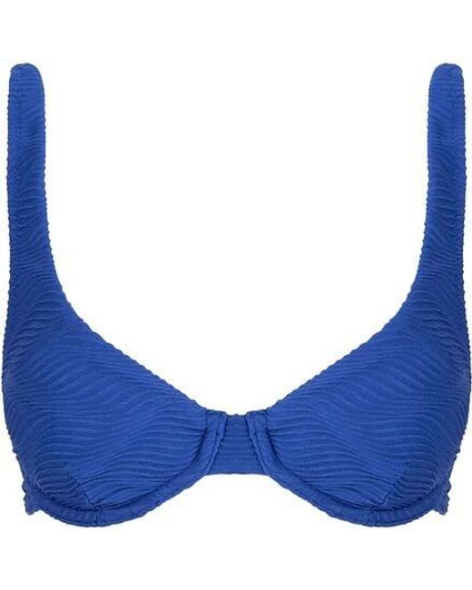 Rhythm Blue Castaway Underwire Bikini Top