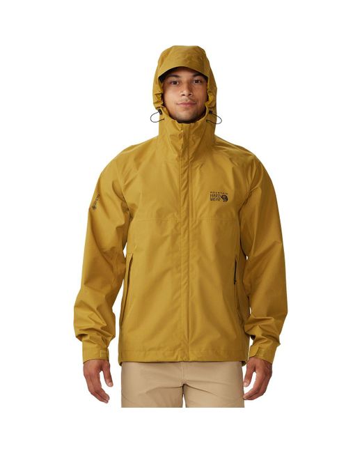Mountain Hardwear Green Exposure 2 Gore-Tex Paclite Jacket