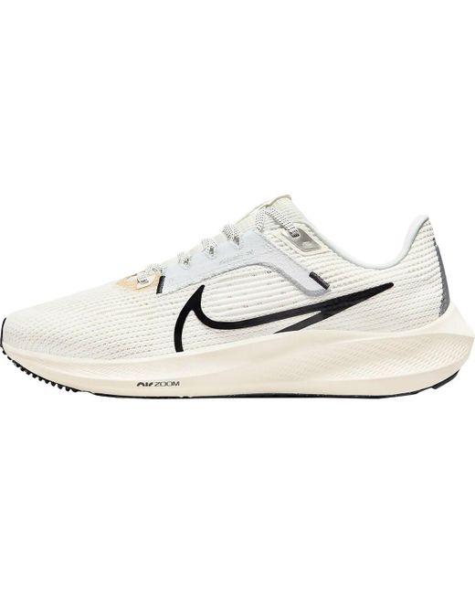 Nike White Air Zoom Pegasus 40 Running Shoe