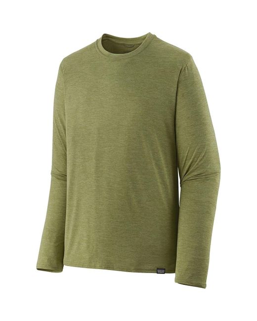 Patagonia Green Capilene Cool Daily Long-sleeve Shirt for men