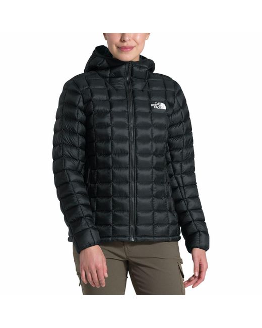 The North Face Black Thermoball Super Hooded Insulated Jacket