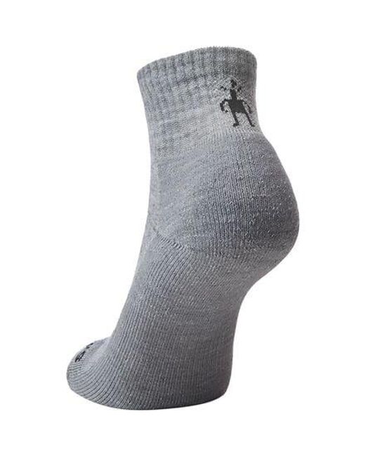 Smartwool Gray Everyday Solid Rib Ankle Socks Light for men