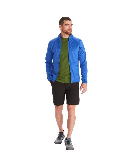 Marmot Leconte Fleece Jacket in Blue for Men | Lyst
