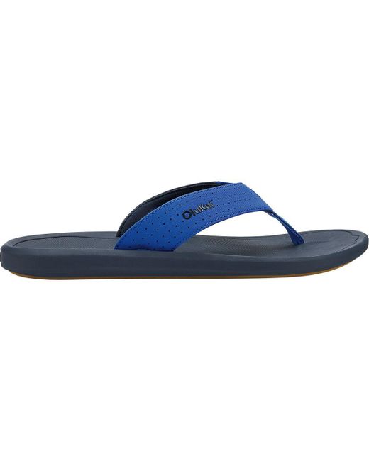 Olukai Blue Ki'I Flip Flop